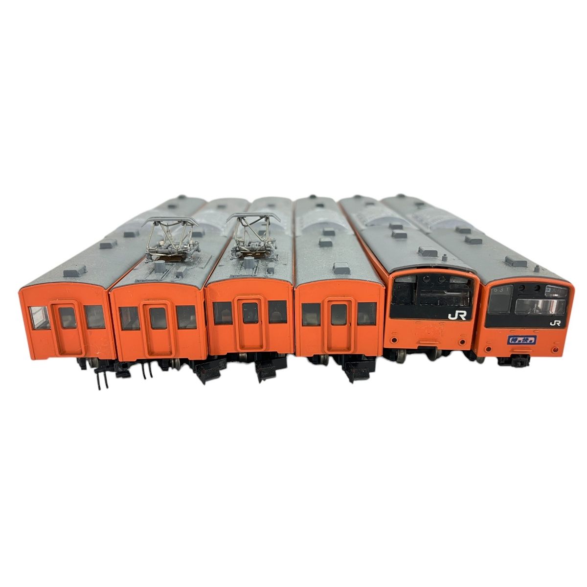 KATO カトー 201系 中央線色 6両セット 鉄道模型 Nゲージ 中古