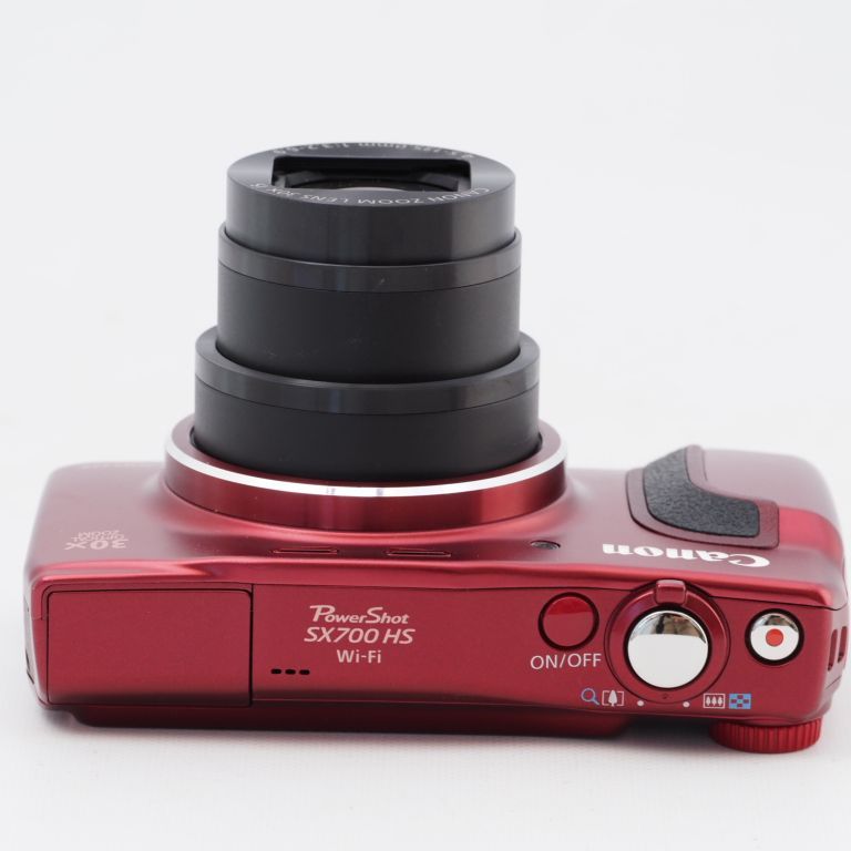 Canon キヤノン デジタルカメラ Power Shot SX700 HS レッド 光学30倍