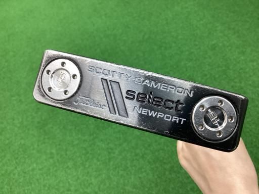 タイトリスト SCOTTY CAMERON select NEWPORT 2014 34インチ パター PT スチール フレックスその他 メンズ 男性用 右利き 右用 Dランク ゴルフクラブ