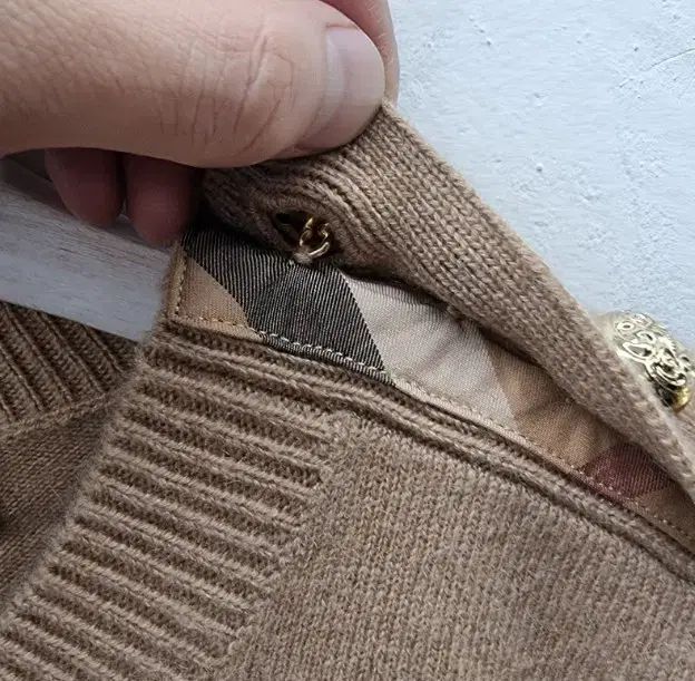  カシミア 100 BURBERRY バーバリー 長袖 ニット セーター