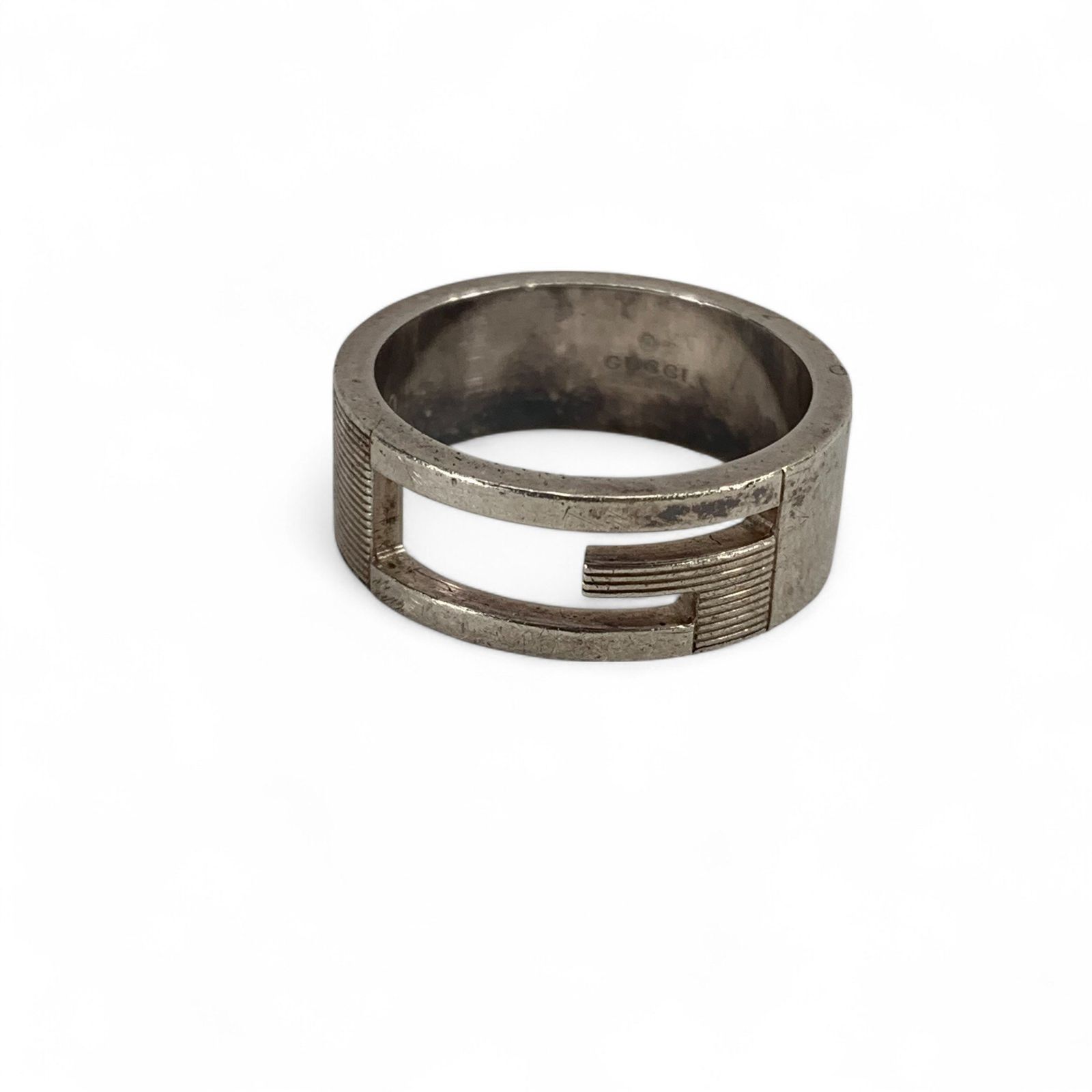 GUCCI グッチ リング 指輪 19号 グッチ GUCCI ゴースト リング 19号