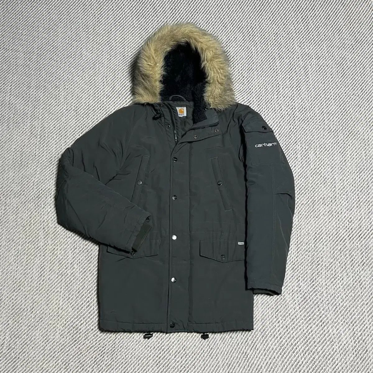 【雷市場（ポンジャン）商品韓国直送】 L Carhartt Carhartt(カーハート) WIP カーキ 停泊地 パーカー ブルゾン