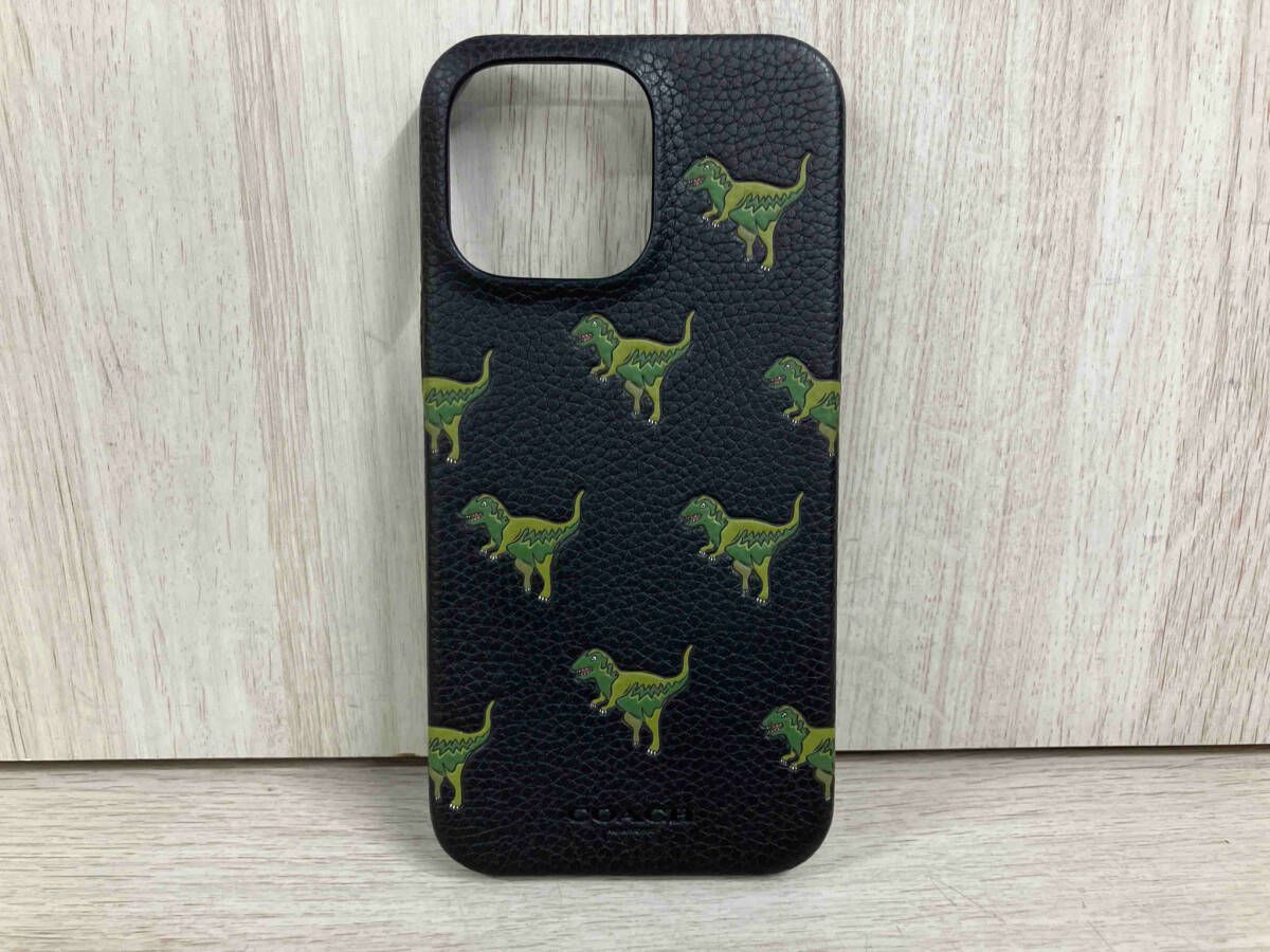 コーチ COACH スマホケース 恐竜 iPhone 15 Pro MAX Repeat Rexy