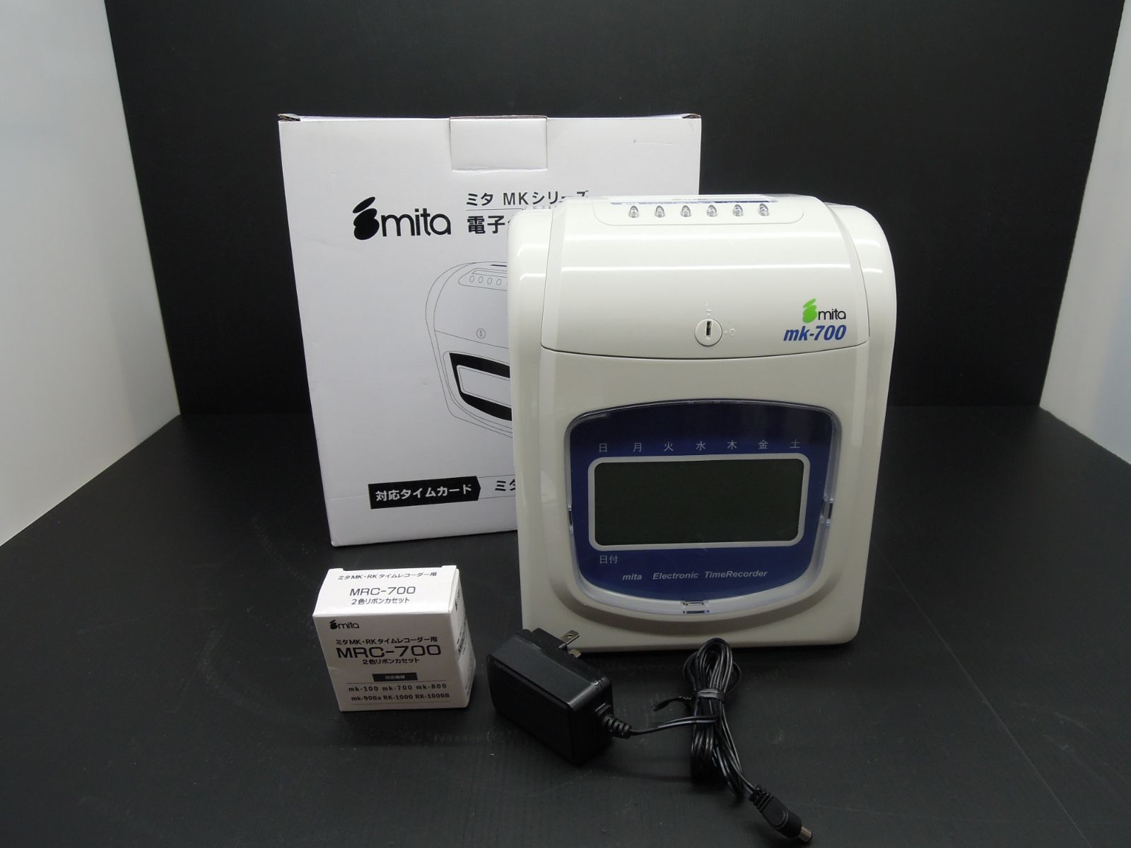 美品】mita ミタ 電子タイムレコーダー タイムカード MK-700 (11