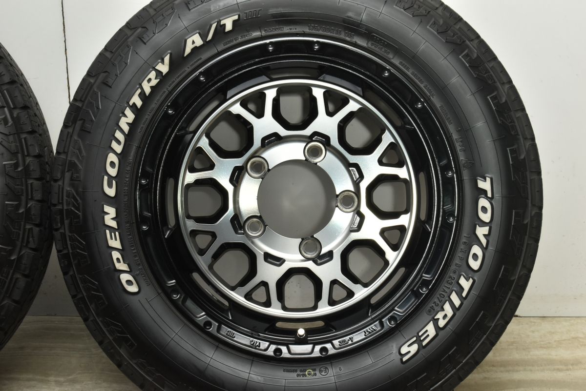 美品 ジムニーサイズ】WILDPORTER Funk WMC 16in 5.5J +20 PCD139.7 美品 ジムニーサイズ】WILDPORTER Funk WMC 16in 5.5J +20 PCD139.7