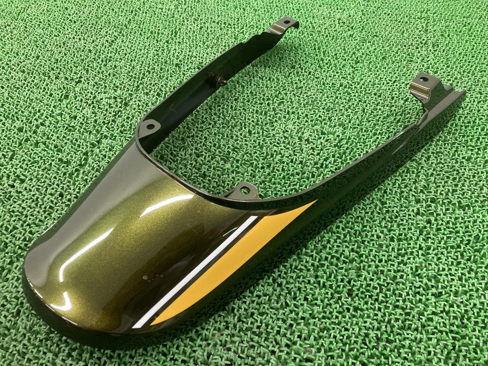 Z900RS テールカウル 36041-0049 カワサキ 純正 中古 ZR900C キャンディトーングリーン タイガーカラー シートカウル 割れ欠け無し