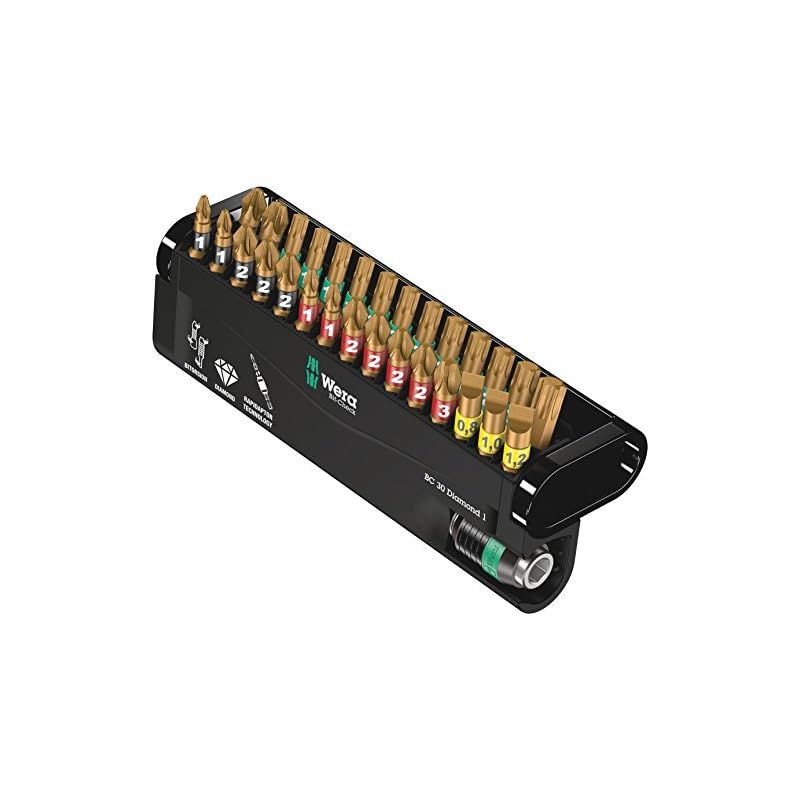 Wera ヴェラ 05057431001 | 889|4 ダイヤモンド ビットチェック 30本 1