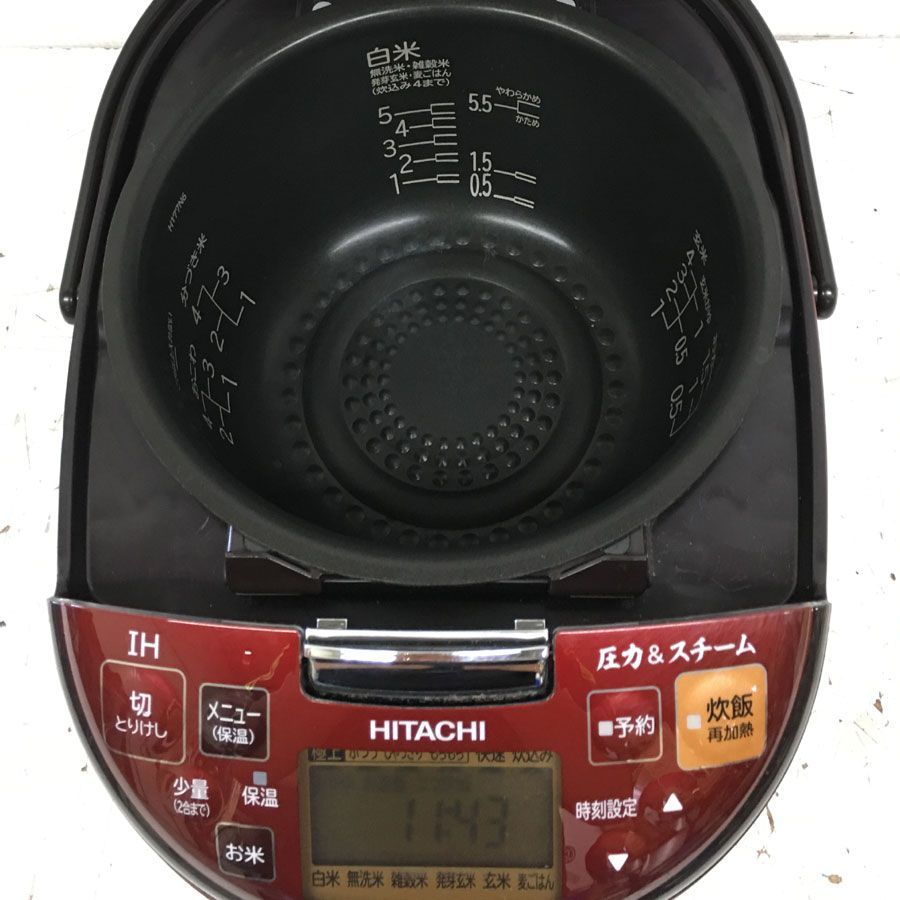 日立IHジャー炊飯器　RZ-TS103M 日立圧力スチームIH炊飯ジャーRZ-TS103Mの買取|リサイクルジャパン