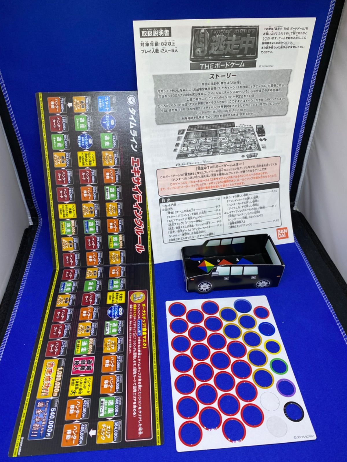 地域限定送料無料‼️逃走中🍀THEボードゲーム バンダイ *1928
