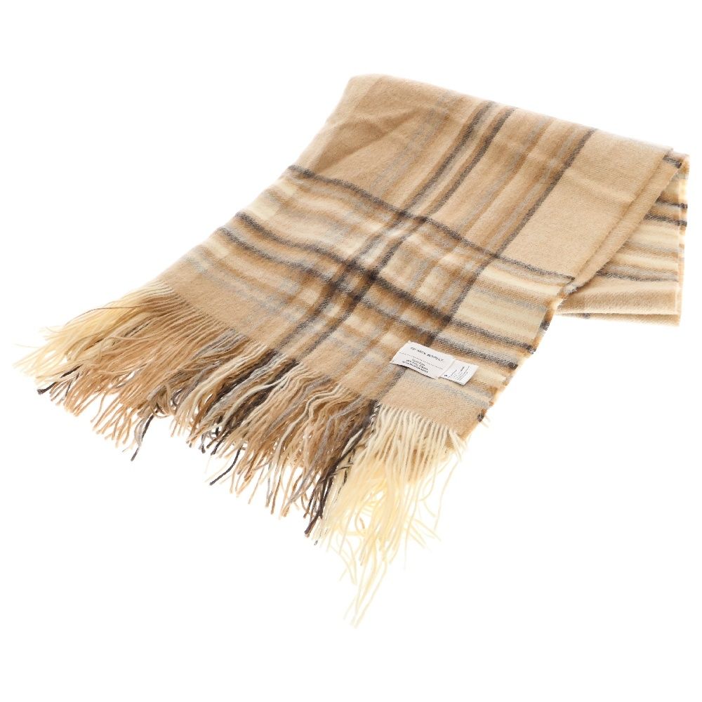 Acne Studios チェック柄マフラー ベージュ系 Acne Studios(アクネ