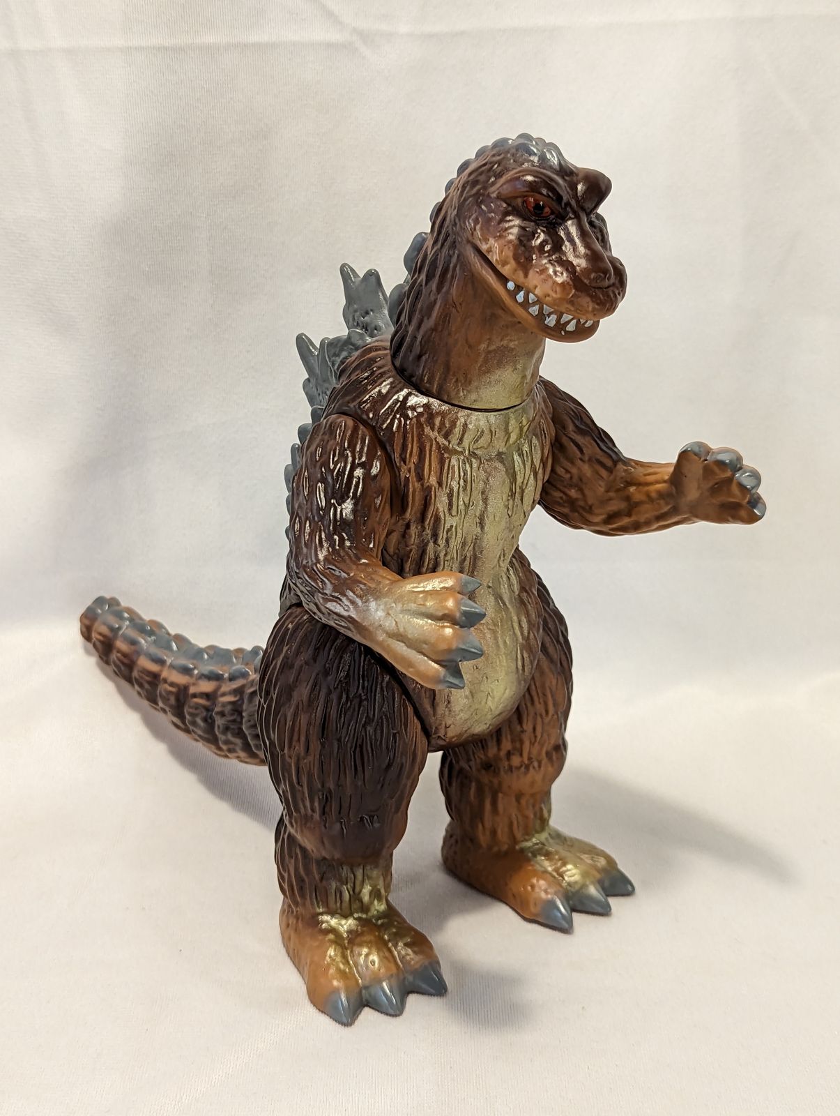 ゴジラ ソフビ マーミット 茶色 マーミット 世紀の大怪獣シリーズ/怪獣天国 ゴジラ(茶成型)/2002