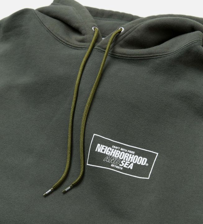 ★大人気★WIND AND SEA X NEIGHBORHOOD Sweatparka LS NEIGHBORHOOD NH X WIND AND SEA . SWEATPARKA LS パーカー
