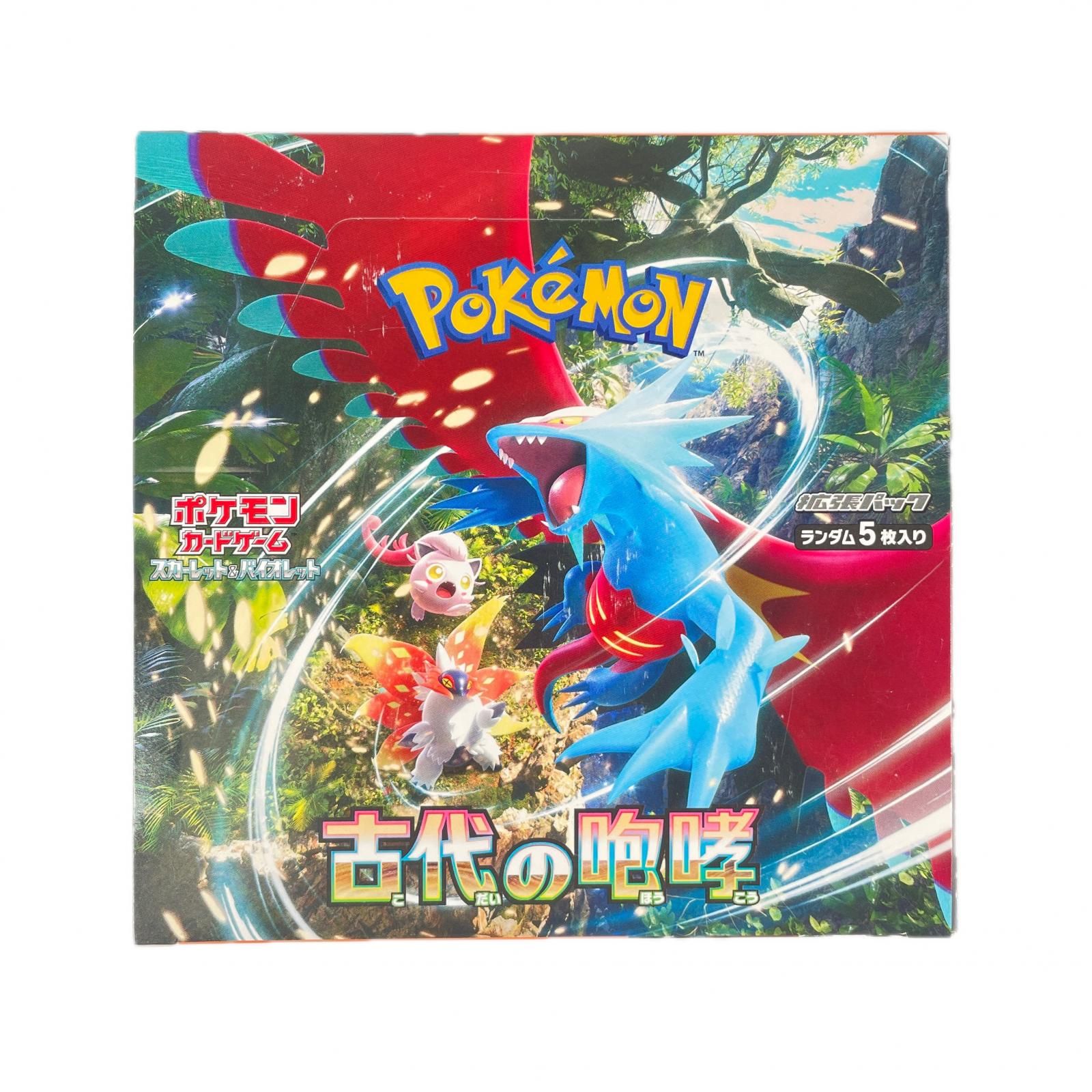POKEMON ポケモン SV4K トレーディングカード 未開封 古代の咆哮 拡張パック BOX SV【中古】 POKEMON ポケモン SV4K トレーディングカード 未開封 古代の咆哮 拡張
