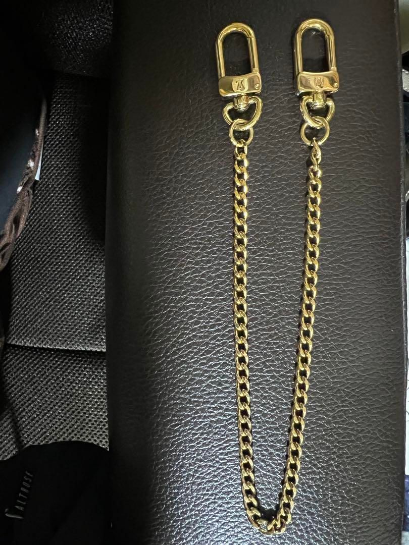 ルイヴィトン ウォレットチェーン ダブルクリップ