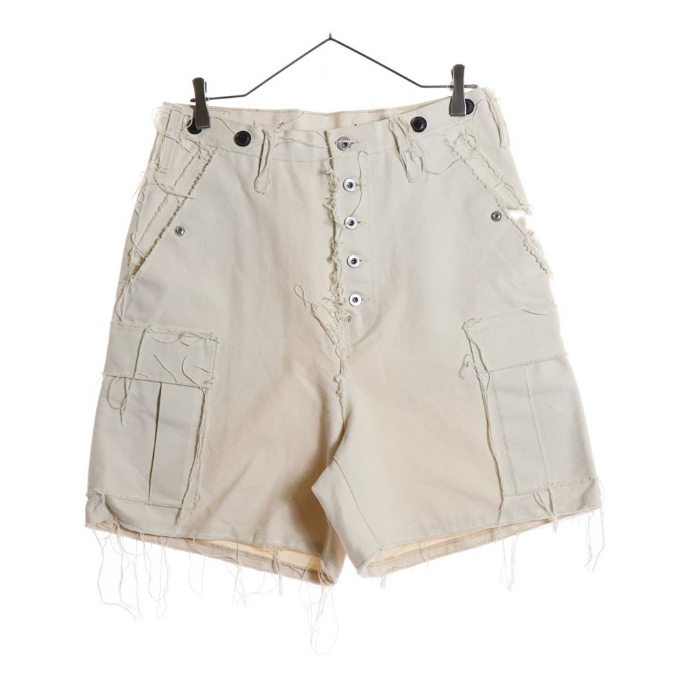 SUGARHILL (シュガーヒル) RAW-EDGE CANVAS CARGO SHORTS サンプル