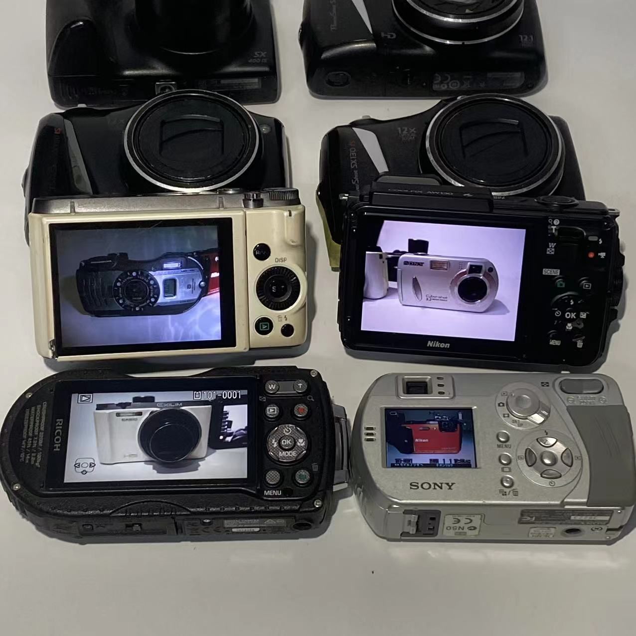 ジャンク】デジカメ 7台 まとめ売り Canon SONY OLYMPUS等 ☆デジカメ ジャンク】デジカメ 7台 まとめ売り Canon SONY OLYMPUS等 ☆デジカメ