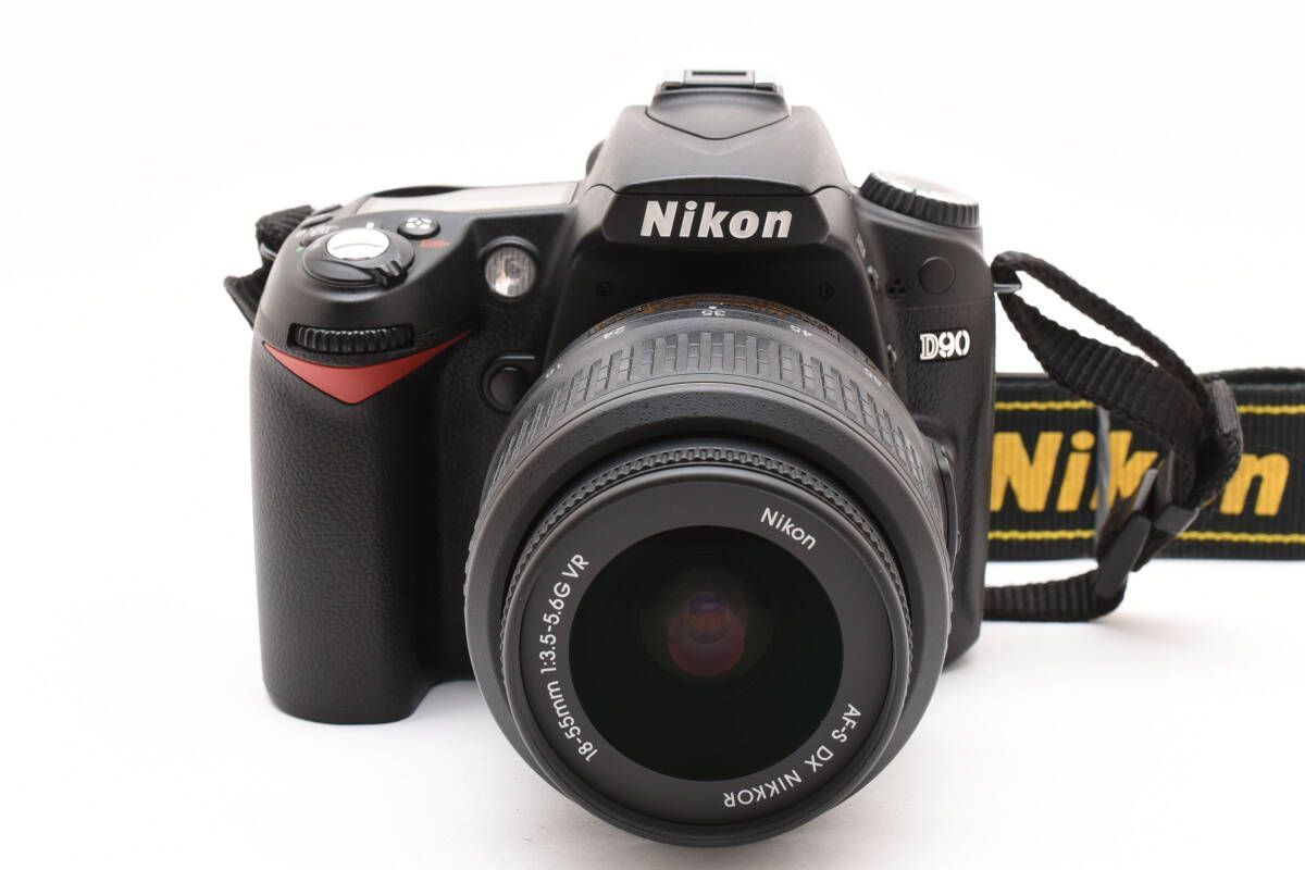 ☆ニコン Nikon D90 AF-S NIKKOR DX 18-55mm F3.5-5.6 G VR