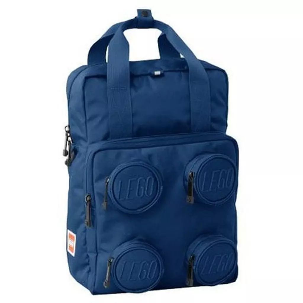 【美品】LEGO ブロックリュック 廃盤品 ブルー レゴランド バックパック 美品LEGO ブロックリュック 廃盤品 ブルー レゴランド バックパック