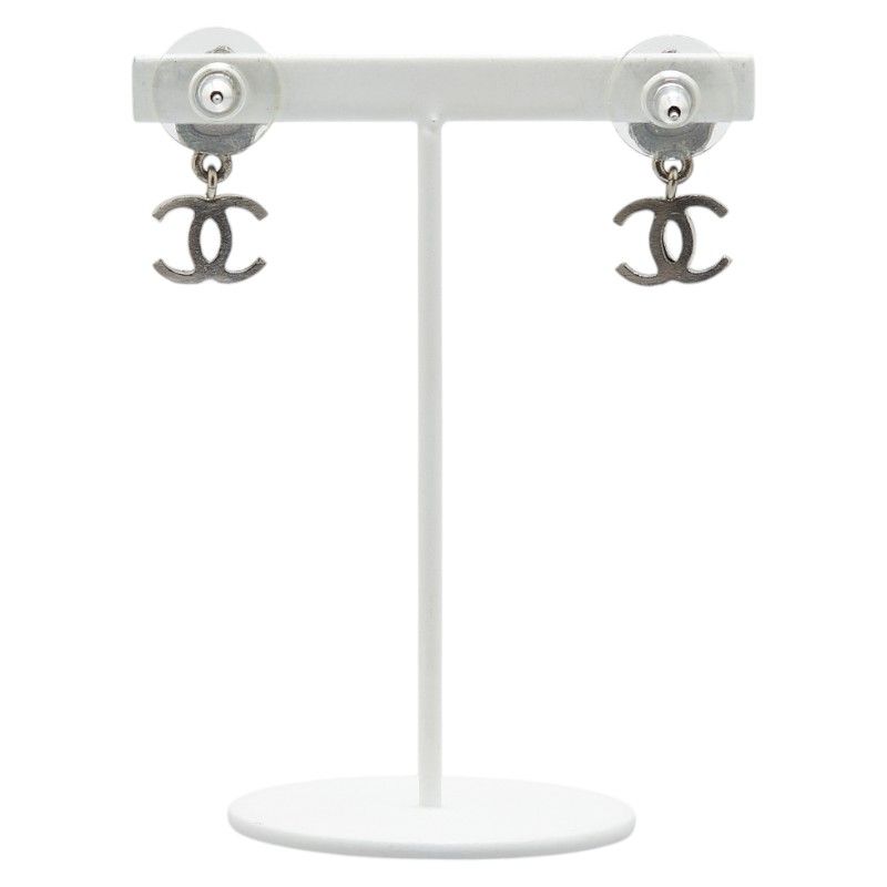 シャネル ココマーク てんとう虫 シルバー レッド メタル レディース  