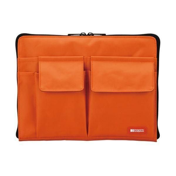 まとめ リヒトラブ バック イン バッグ A5橙 A-7553-4 1個〔×5セット〕