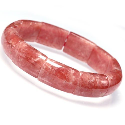 K1098-1〕高品質 インカローズ バングル ブレスレット - メルカリ