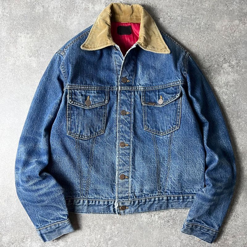 60s 70s Sears ROEBUCKS 中綿 キルティング ライナー デニム