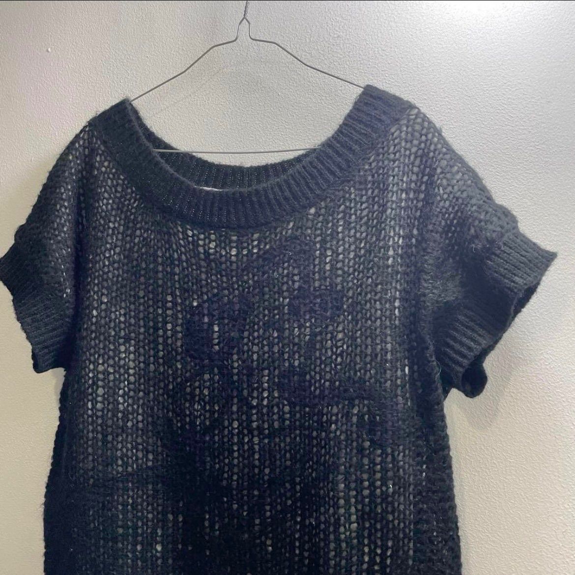  ヨーロッパ 90 s ヴィンテージ ノースリーブ ニット セーター ベスト ノースリーブ ニット セーター