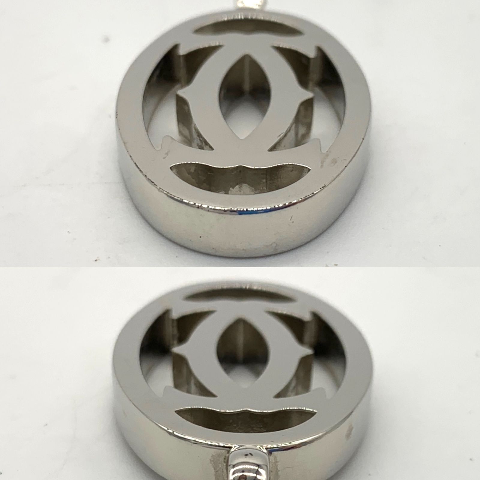 ▽Cartier/カルティエ 2C ロゴモチーフネックレストップ