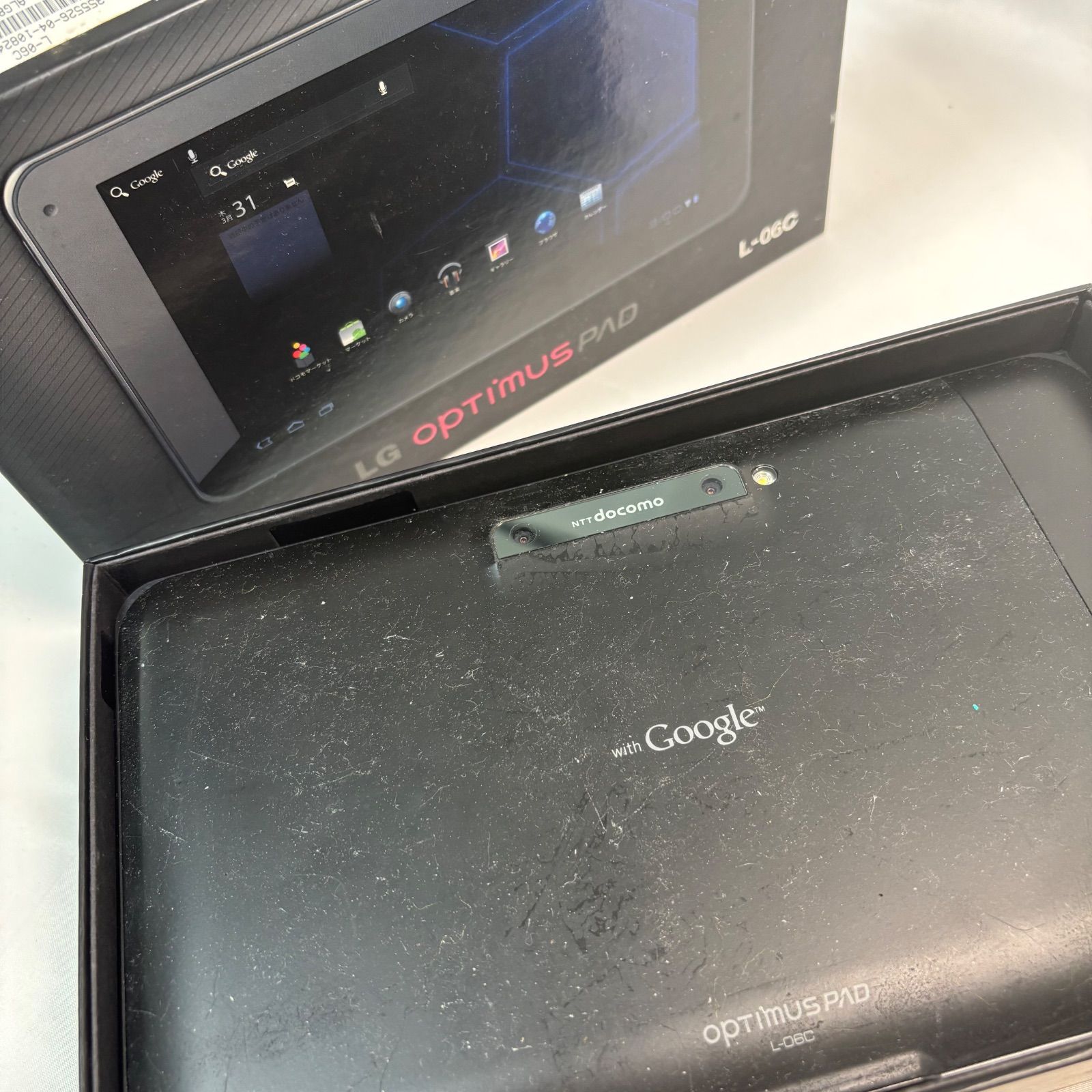 送料無料】OPTIMUS PAD/オプティマス パッド/L-06C/ブラック