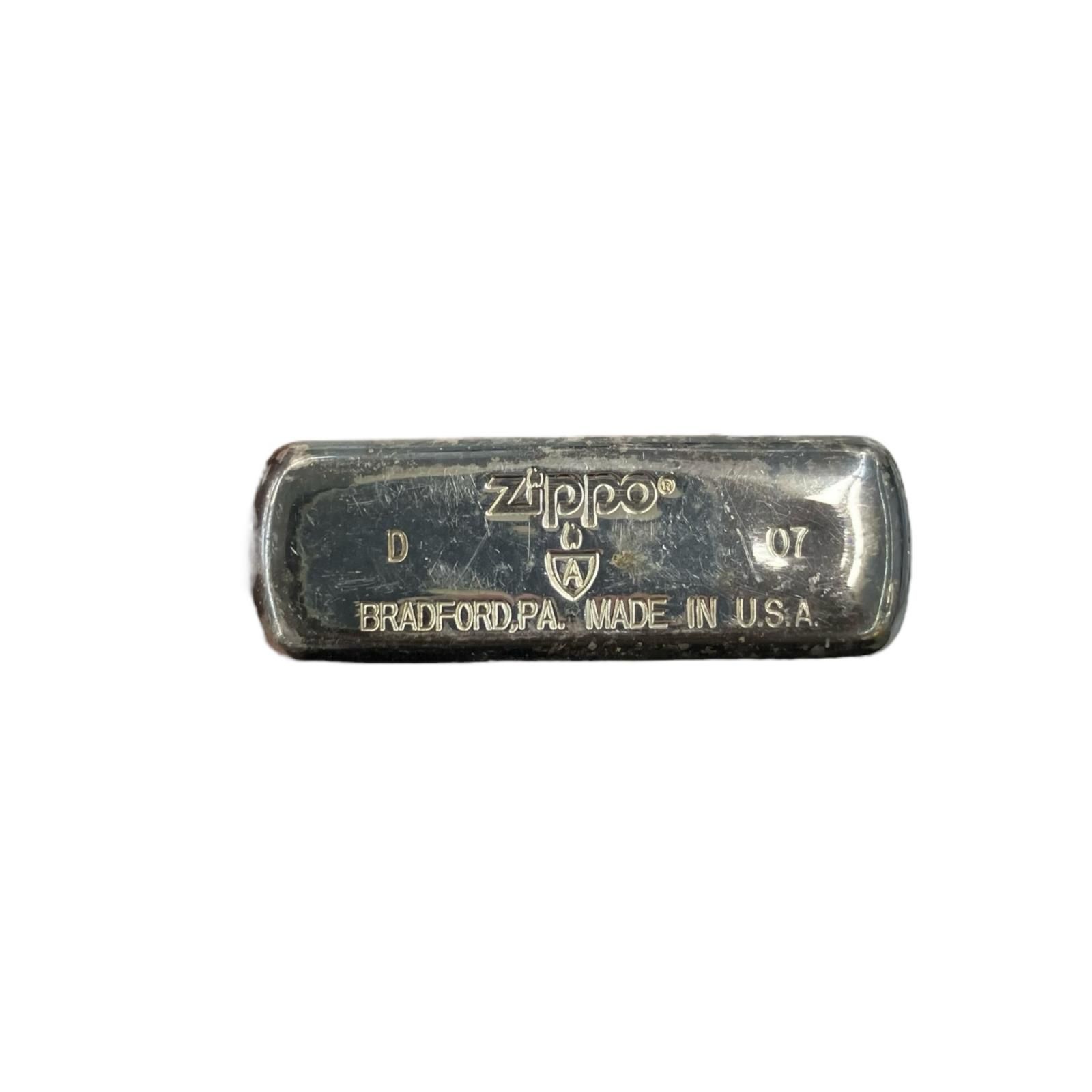 170590 現状品 ZIPPO ジッポ オイルライター 木目柄 2007年 【公式通販】