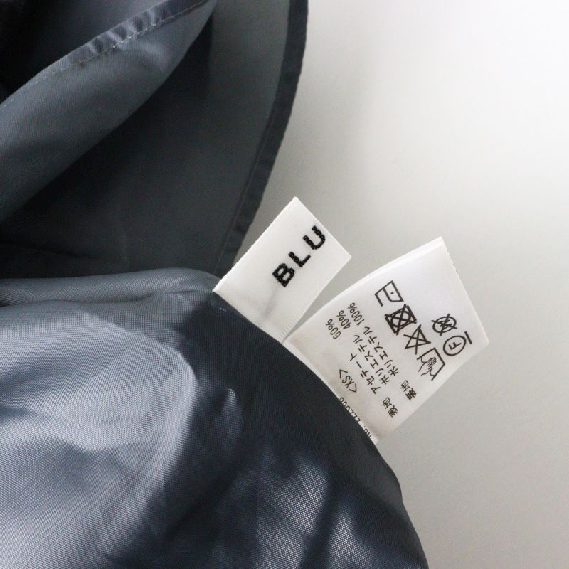 極美品 ブルレア BLUELEA Dot jacquard suspenders skirt ドット