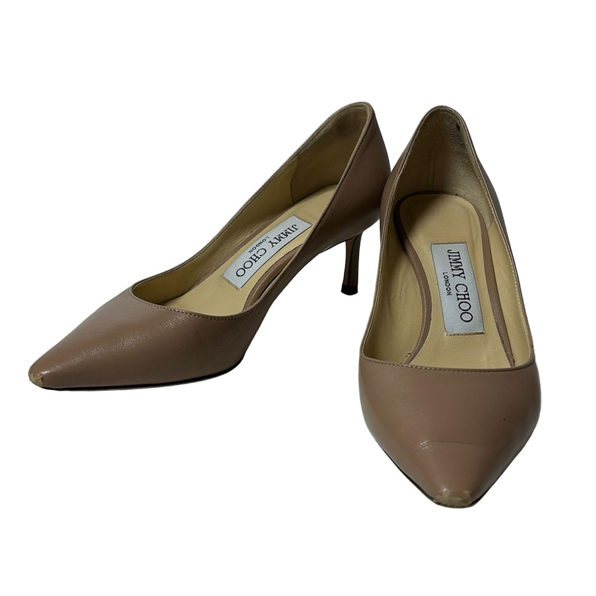JIMMY CHOO(ジミーチュウ) パンプス 34 レディース - ピンク