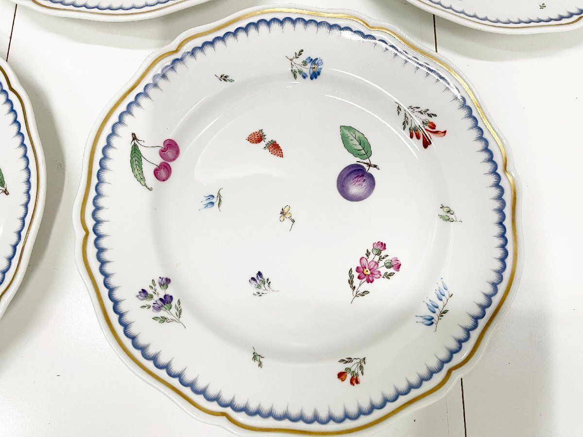 リチャードジノリ Richard Ginori ディナープレート イタリアンフルーツ 皿 食器 5枚セット 直径24cm フラワー アンティーク 他377