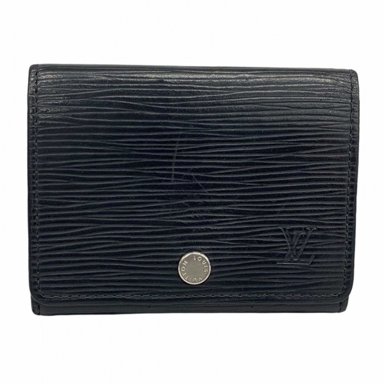ルイ ヴィトン Louis Vuitton ルイ ヴィトン 名刺入れ エピ アンヴェロップカルトドゥヴィジット M56169 ノワールメンズ