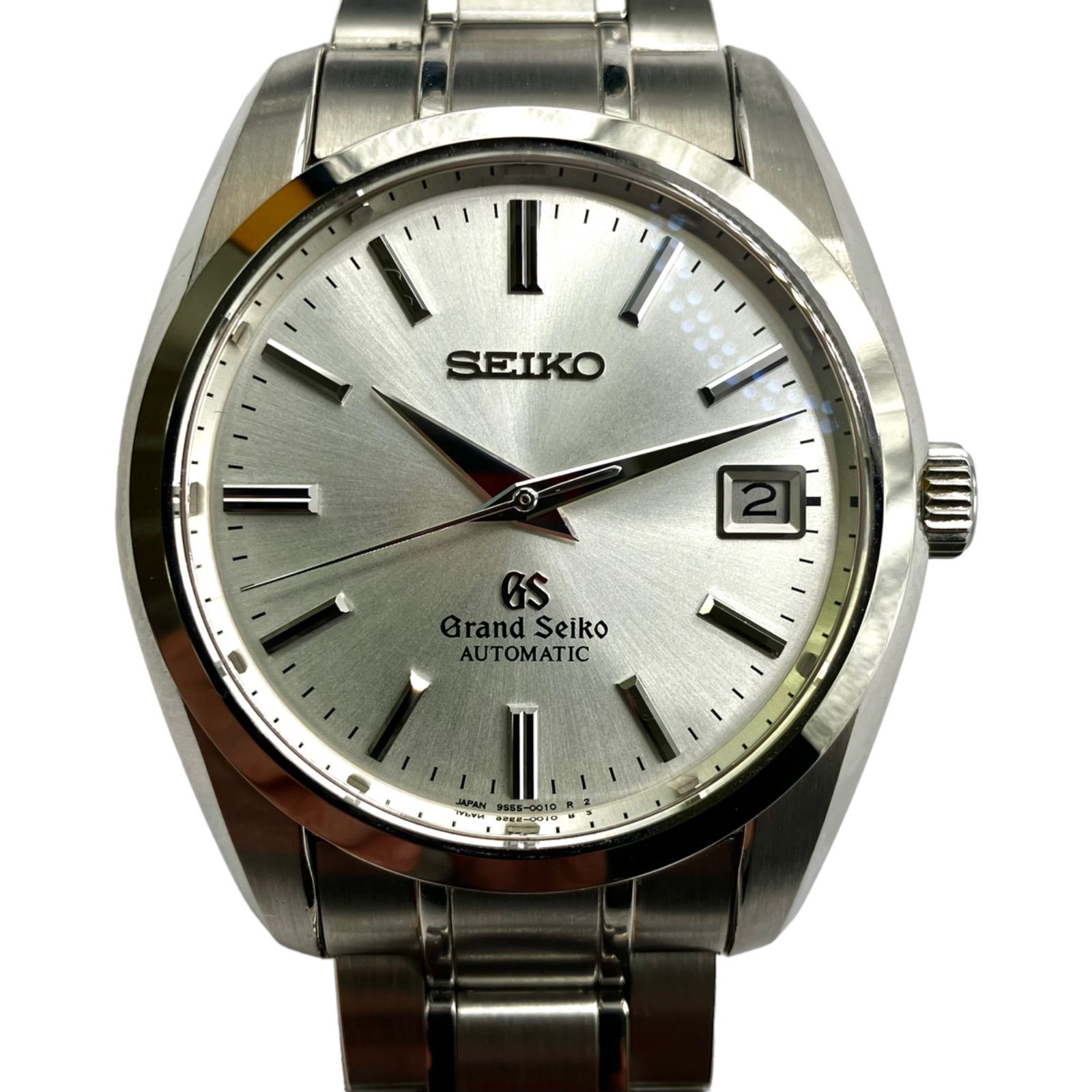 極美品⭐️ Grand Seiko】オーバーホール済み ＜グランドセイコー＞ オートマチック機械式自動巻き デイト メンズ腕時計 シルバーフェイス  SBGR001 1998年キャリバー9S55-0010搭載 （AYA） - メルカリ