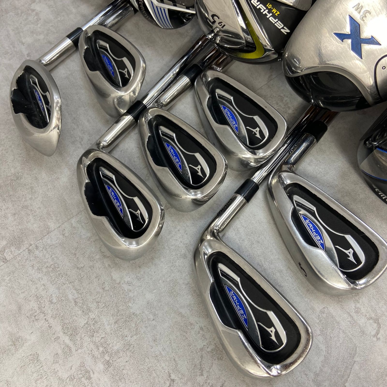 Callaway　キャロウェイ Mizuno　ミズノ　メンズゴルフ13本セット　右利き用　キャディバッグ　ヘッドカバー　初心者おすすめ　入門用