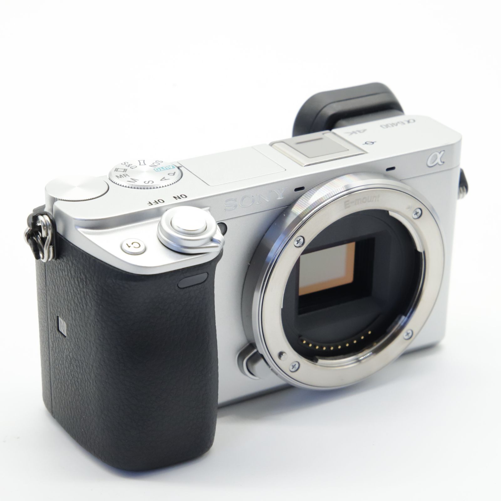 SONY - 【シャッター回数455回!】■ほぼ新品■α6400 ボディ(レンズなし)シルバー SONY - 【シャッター回数455回!】□ほぼ新品□α6400 ボディ