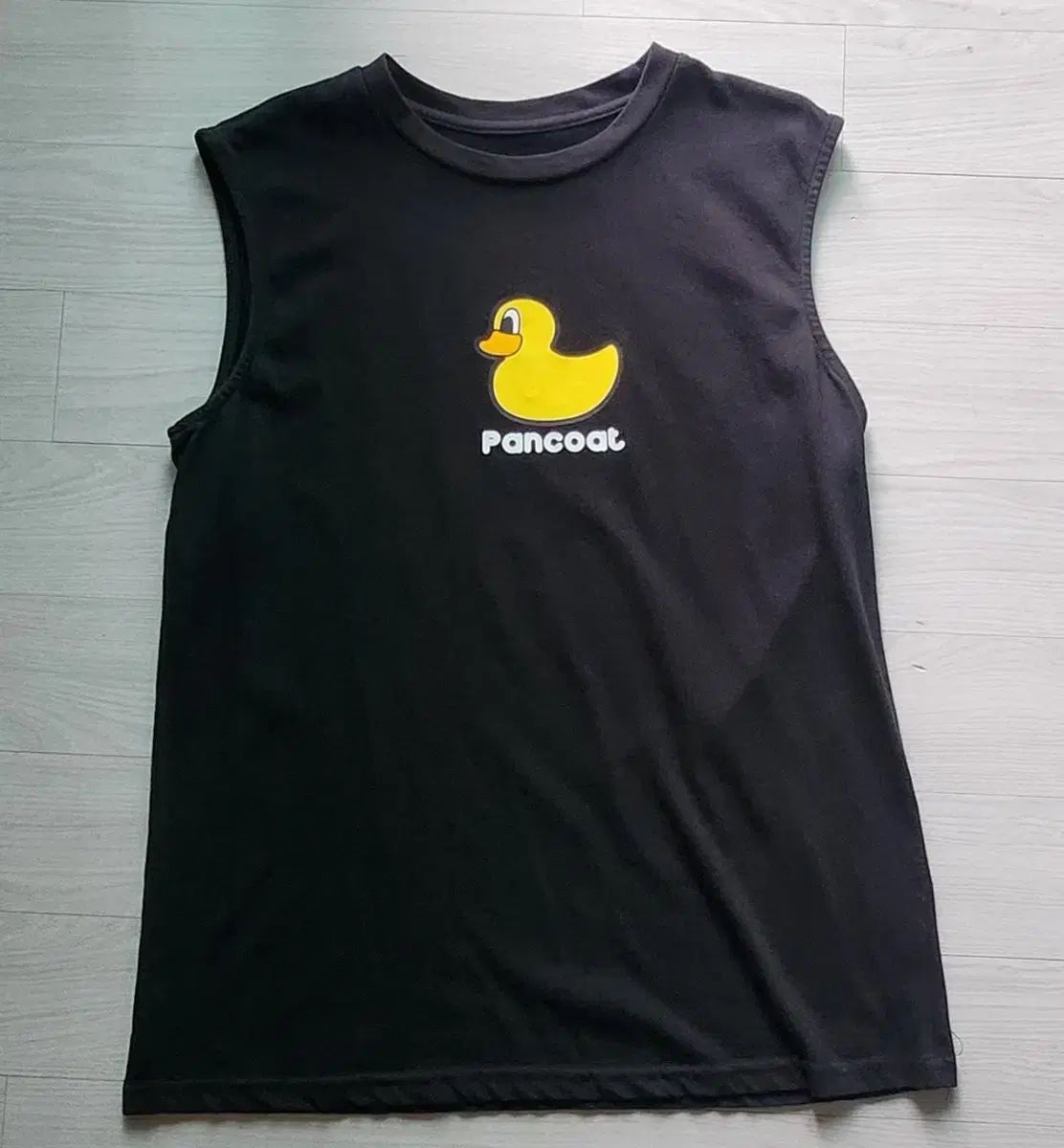 豊富な，HOT Pancoat(パンコート) 黒 ノースリーブ Tシャツ ( 17 ホー) Tシャツ