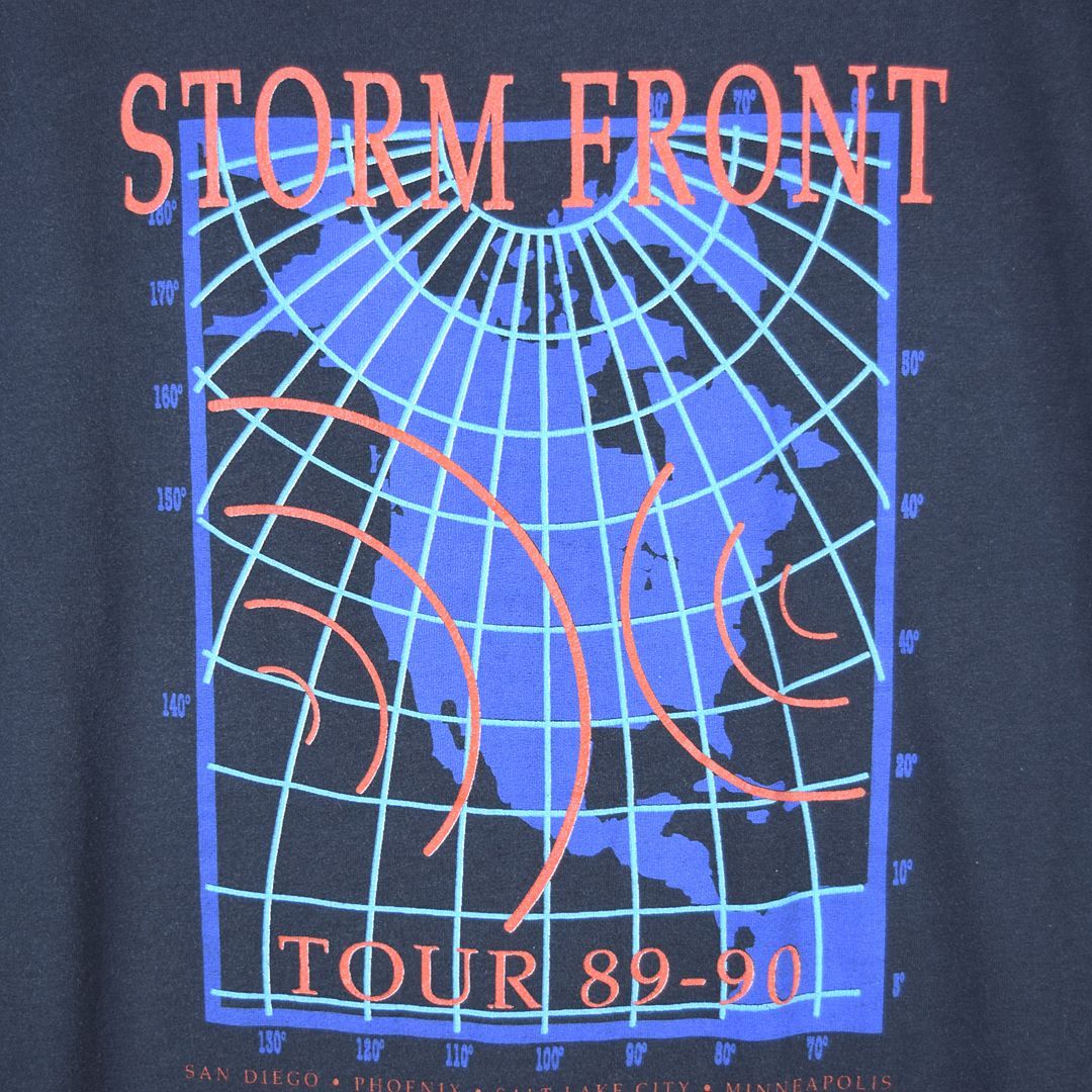80s ビリージョエル USA製 ヴィンテージTシャツ ストームフロント 
