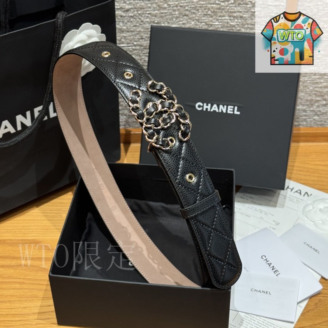 【一目で惹かれる存在感】CHANEL ハートバックル ベルト 今日特価】Chanel 新款レディースベルト-1 - メルカリ