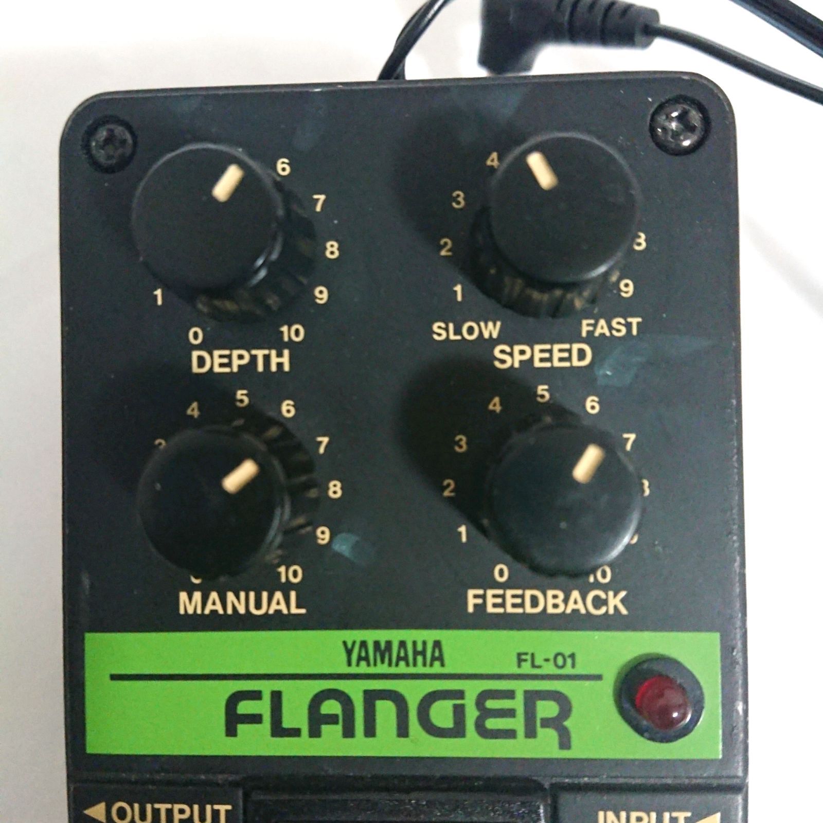 YAMAHA YAMAHA ヤマハ FL-01 Vintage FLANGER ヴィンテージ アナログ フランジャー ジャパンビンテージ 電源コード付き