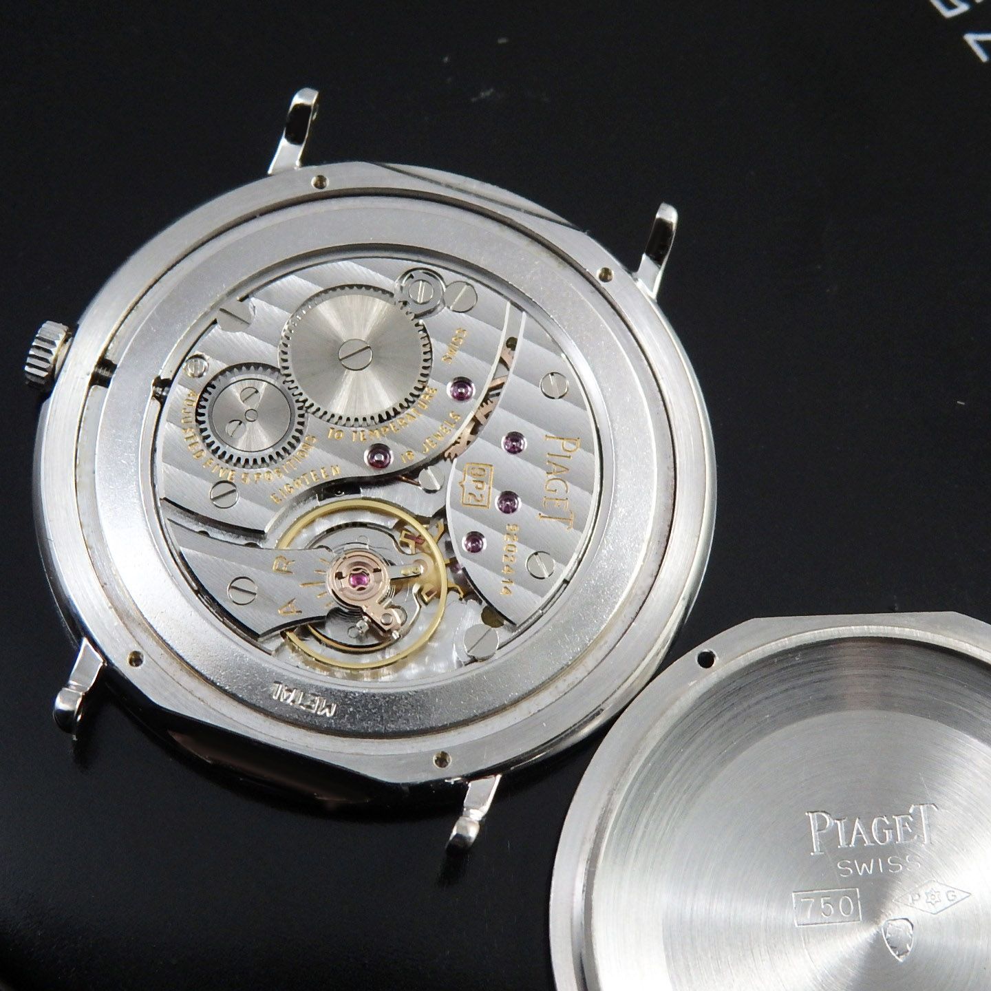 PIAGET ラウンド 90231 Cal.9P2 ピアジェ ヴィンテージ 18KWG 手巻き 