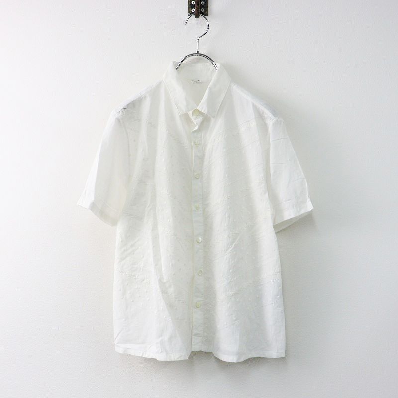 インドカディ四角ブラウスシロ