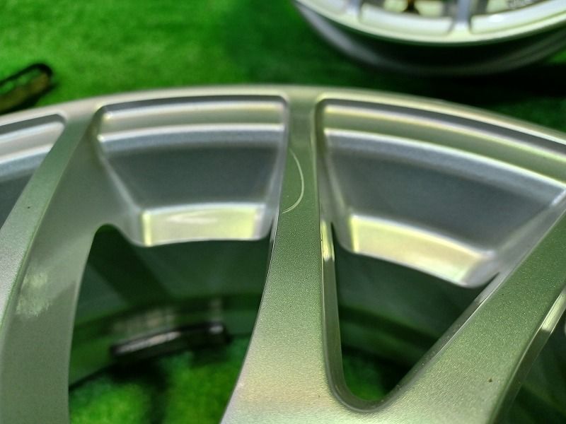 ブリヂストン トップラン ﾔﾘｽ ホイール アルミ シルバー 15インチ 5.5J 4穴 4本 100 42