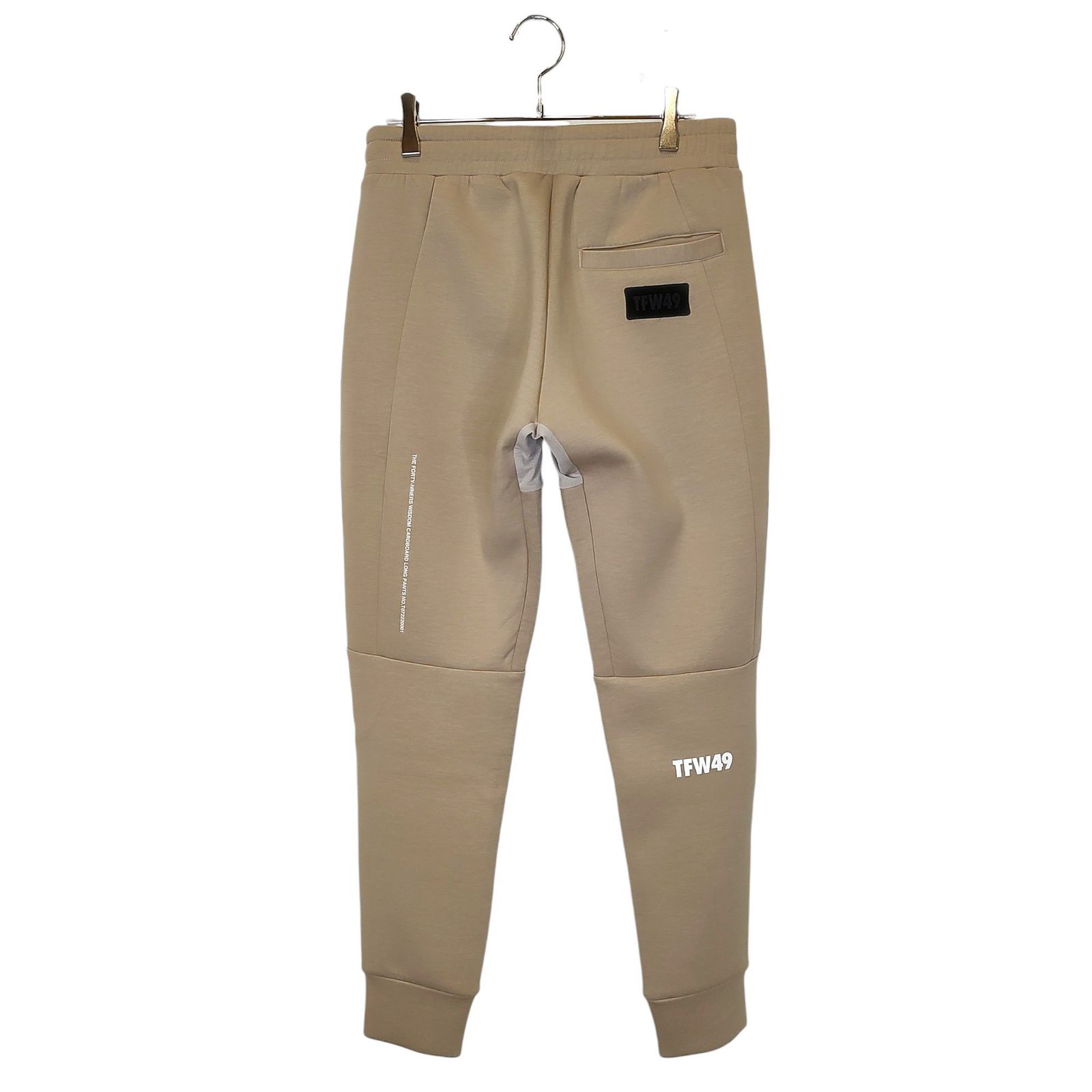 TFW49 ティーエフダブリュー ゴルフ 22AW CARDBOARD PANTS カードボード スウェット パンツ T072220001 M ライトブラウン メンズ