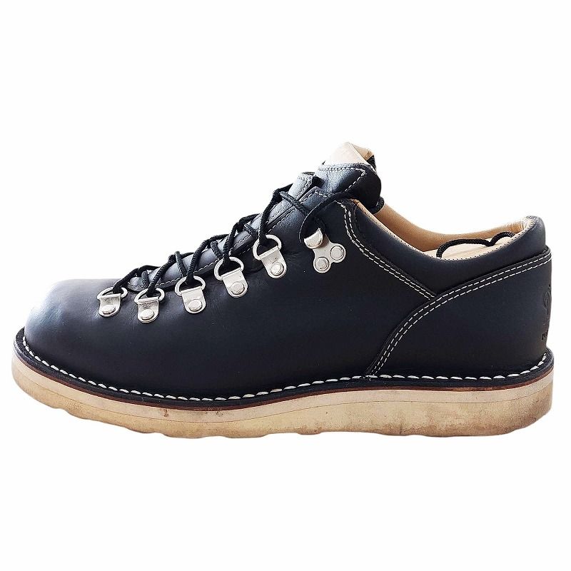 ダナー DANNER MT. RIDGE LOW CRISTY マウンテンライト マウンテンリッジ ロー クリスティー ワークブーツ レザー シューズ  D4007 黒 ブラック US8 約26cm 0804