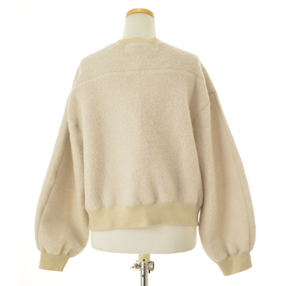 美品！AP STUDIO 【KURO/クロ】ボアB3ベスト ブルゾン ブラック BLACKUP