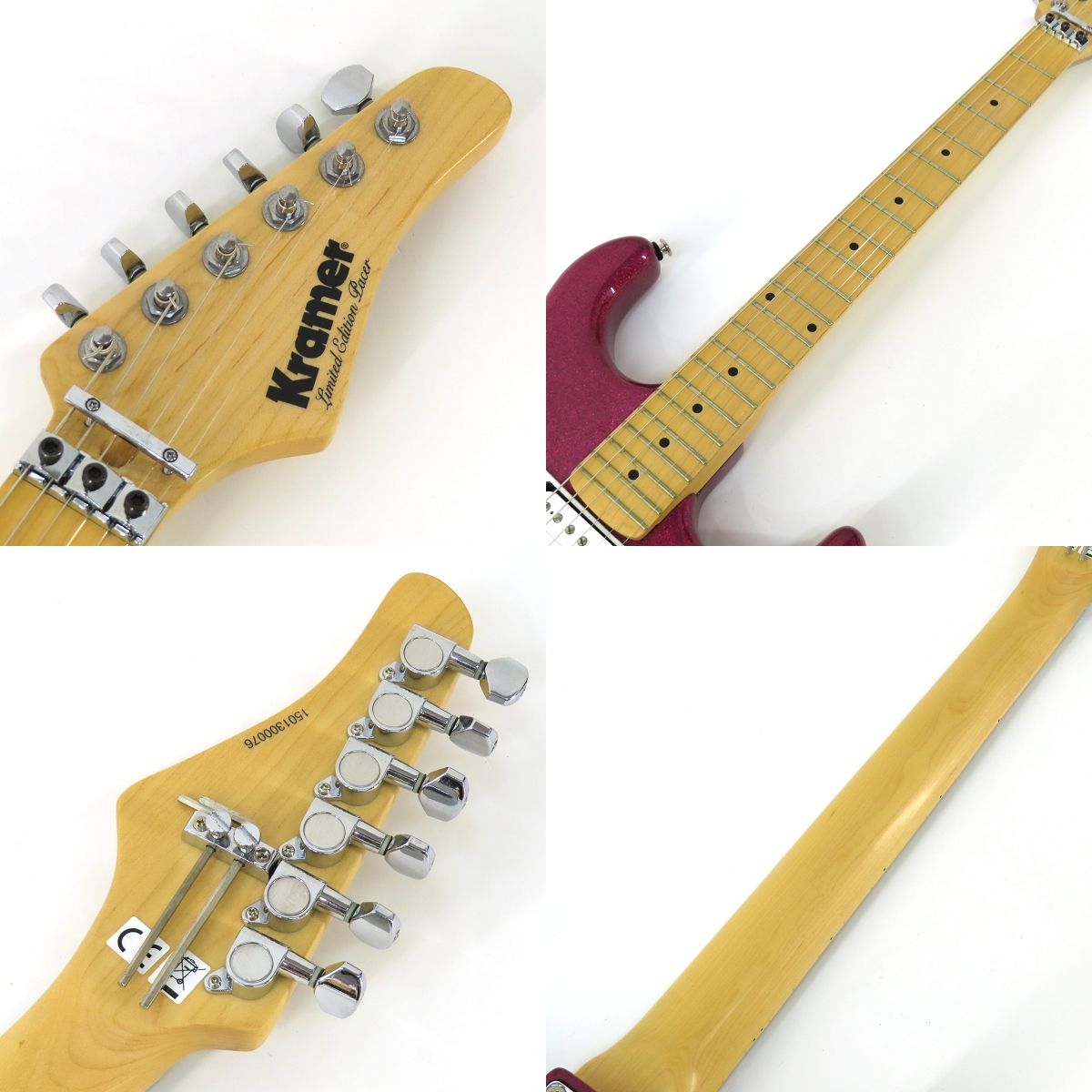 KRAMER クレーマー Limited Edition Pacer Vintage マゼンタ エレキ