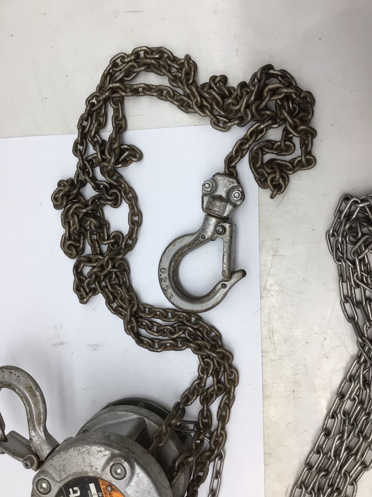 品 KITO キトー 250kgチェーンブロックCX形 2.5m CX003 ITGAQZQNOTJK エコツール知立店 M02