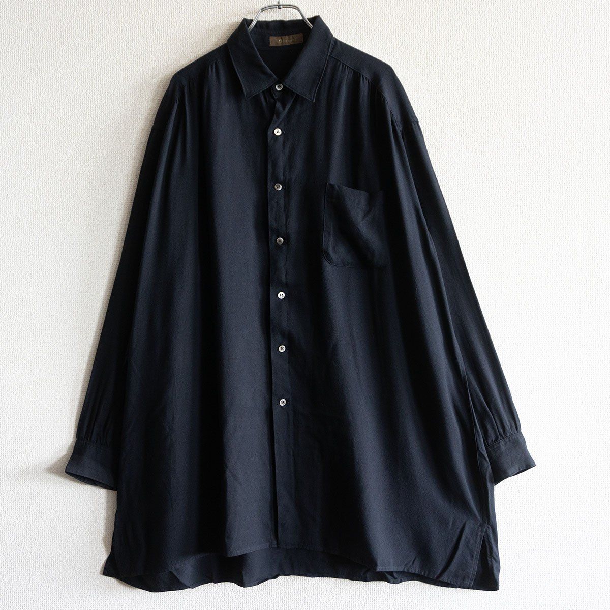 Y’s for men ヨウジヤマモト オーバーサイズ シャツ 美品】Y's for men【オーバーサイズ レーヨン シャツ 】 YOHJI
